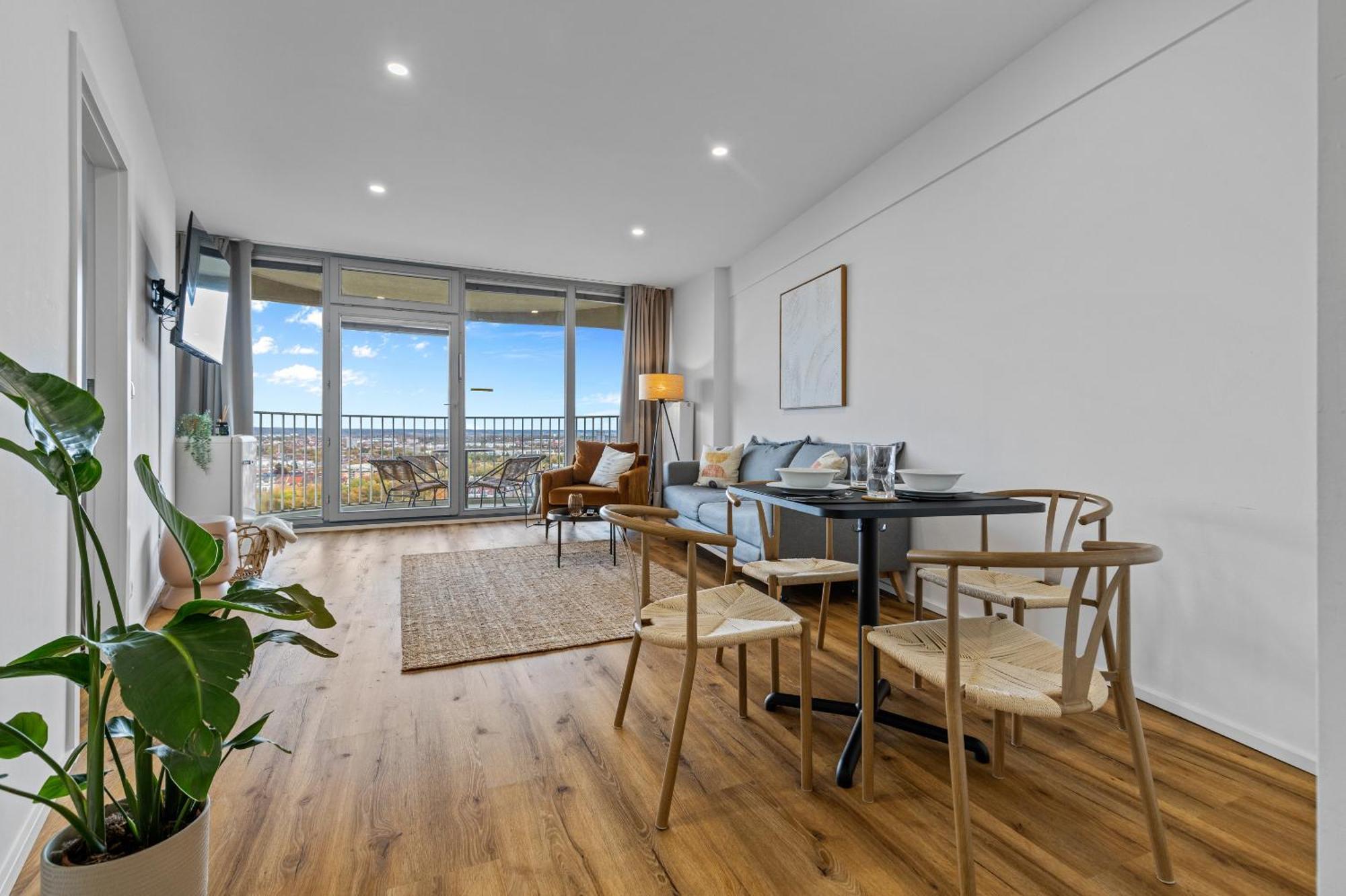 Ma Suite -New-23Floor-Fantasticview-Center اوغسبورغ المظهر الخارجي الصورة
